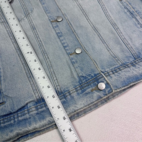 Ingrid & Isabel Light Blue Jean Jacket - Picture 6 of 7